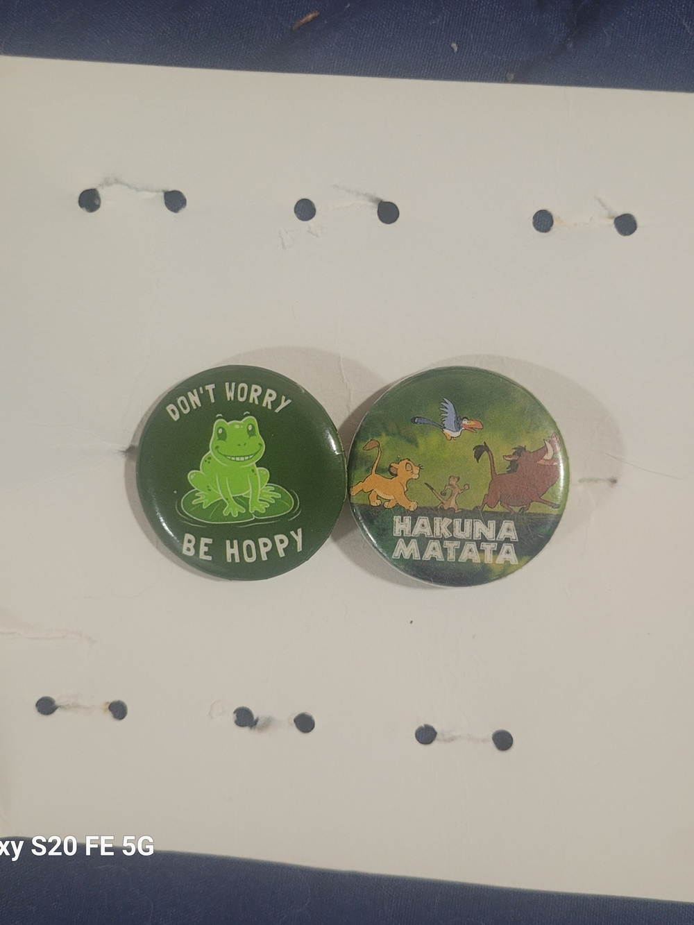 Don’t Worry Be Hoppy & Hakuna Matata Reptile-Themed Pet Pins